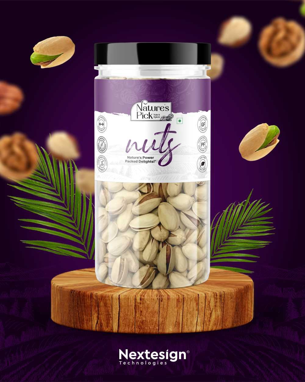Nature’s Pick Nuts Label