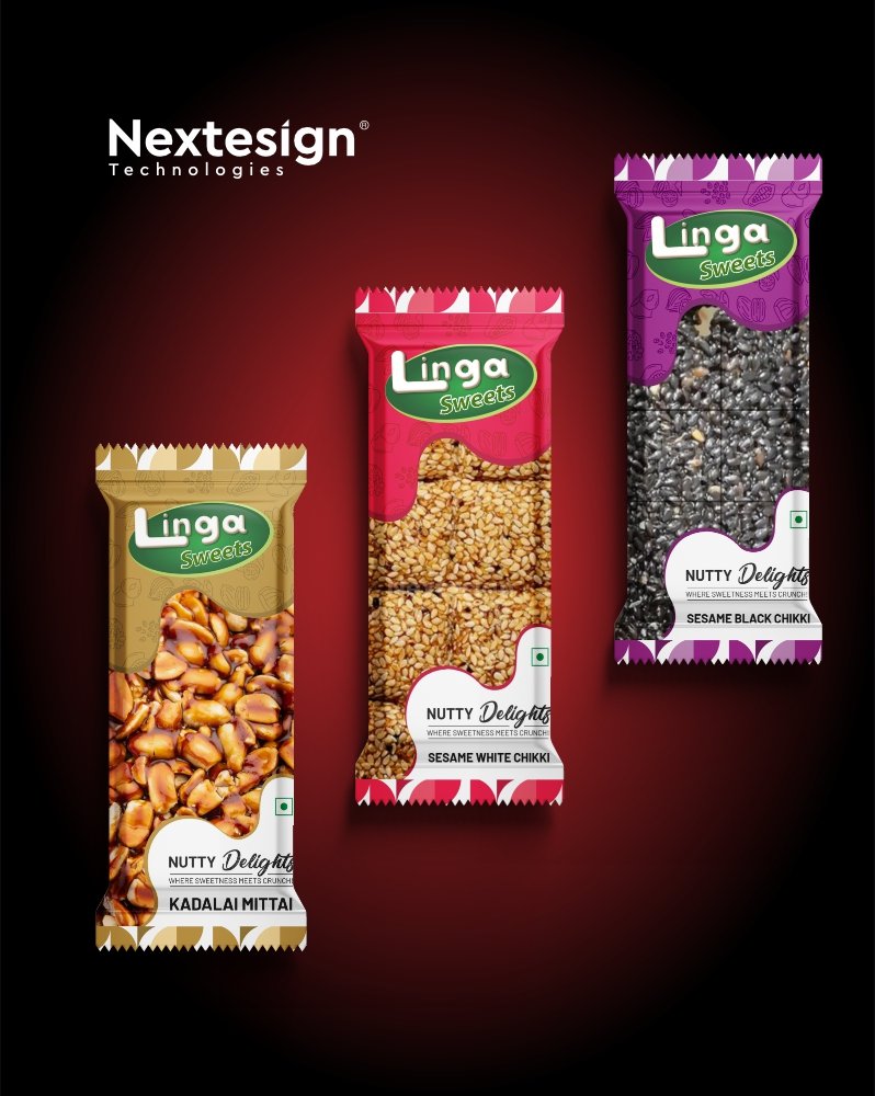 Linga Sweets Chikki Cover Design